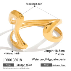 Double-Wave Bracelet