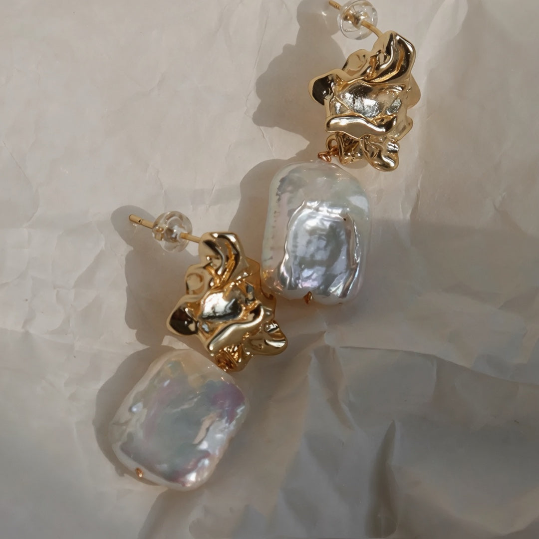 Baroque Pearl Earrings
